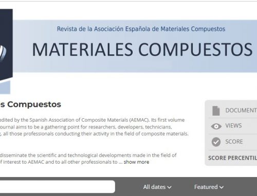 Revista Materiales Compuestos Nº21. Aplicaciones Industriales – Caracterización.