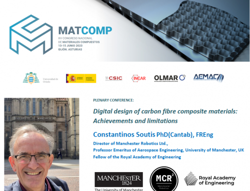 MATCOMP23 – Conferencia Plenaria de Constantinos Soutis, FREng