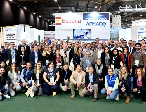 Reconocimiento de AEMAC a los coexpositores del Pabellón España, en JEC World.
