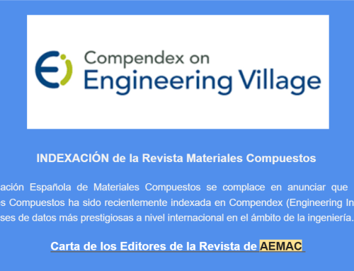 Indexación de «Materiales Compuestos» la revista de AEMAC